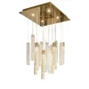 Sale Pamono Italian New Pipe Small, Led & Muranese Glass Chandelier from VGnewtrend