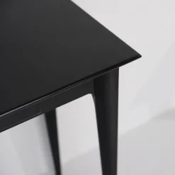 Sale Pamono Italian Nightstands in Black Shellac Lacquer with Brass Pulls, 1950s, Set of 2
