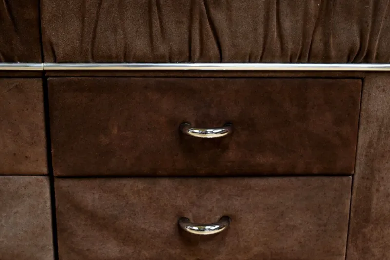 Online Pamono Italian Nubuck Dressing Table, 1970s
