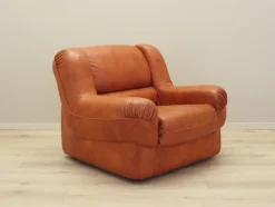 Pamono Italian Orange Armchair from Mimo Padova, 1970s><noscript><img width=