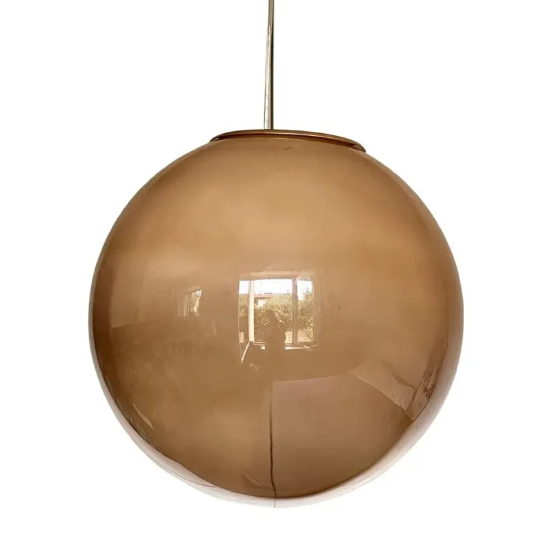 New Pamono Italian Pendant in Vanished Fume Murano Glass by Simoeng