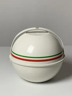 Pamono Italian Picnic Set by Carlo Viglino for Guzzini, 1960s, Set of 28> Dinner Plates & Bowls