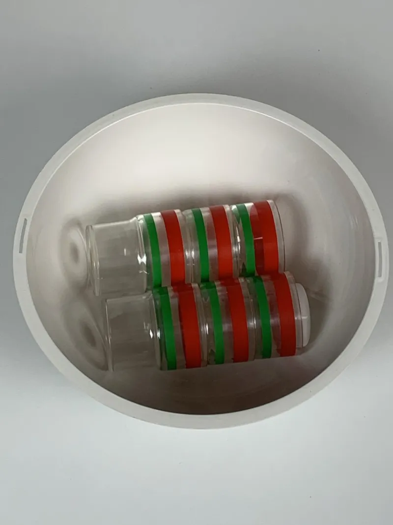 Pamono Italian Picnic Set by Carlo Viglino for Guzzini, 1960s, Set of 28> Dinner Plates & Bowls
