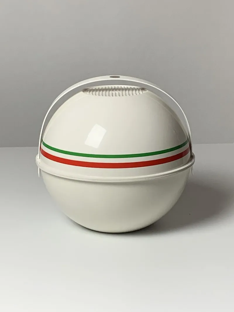Pamono Italian Picnic Set by Carlo Viglino for Guzzini, 1960s, Set of 28> Dinner Plates & Bowls