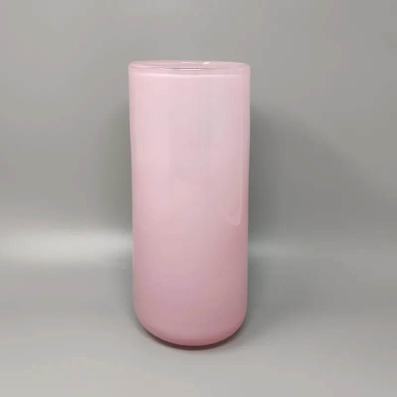 Sale Pamono Italian Pink Murano Glass Vase by Ca Dei Vetrai, 1960s