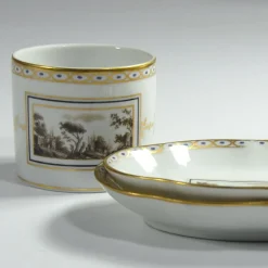 Best Pamono Italian Porcelain Fiesole Set by Richard Ginori, 1960s, Set of 3