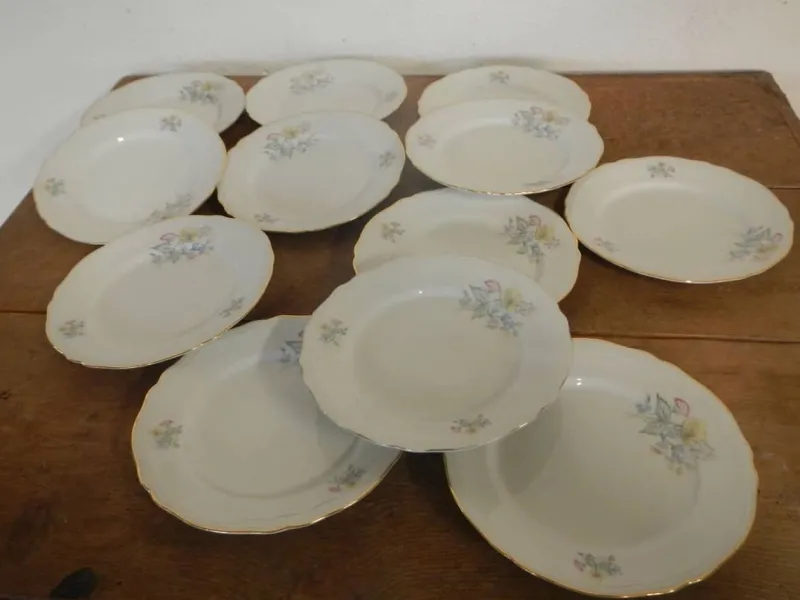 Pamono Italian Porcelain Tableware Set by Richard Ginori for Ariston, 1950s, Set of 15> Serving Dishes