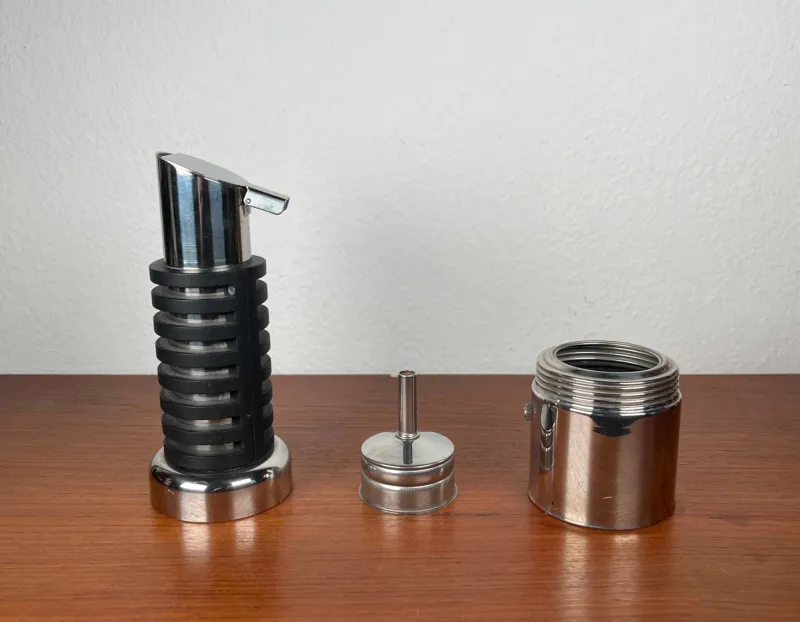Outlet Pamono Italian Postmodern Koncord Series Espresso Maker by Walter Capp for Vev Vigano, 1970s