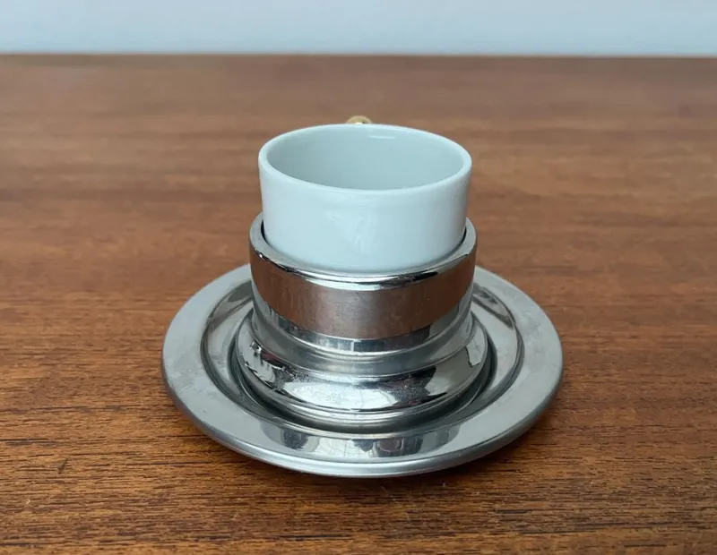 Pamono Italian Postmodern Kontessa Series Espresso Cups from Vev Vigano, 1980s, Set of 2> Coffee & Tea Service