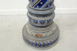 Pamono Italian Pot and Column Stand, 1890s><noscript><img width=