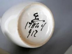 Pamono Italian Pottery Oil and Vinegar and Salt & Pepper Containers from Ernestine, 1950s, Set of 5><noscript><img width=