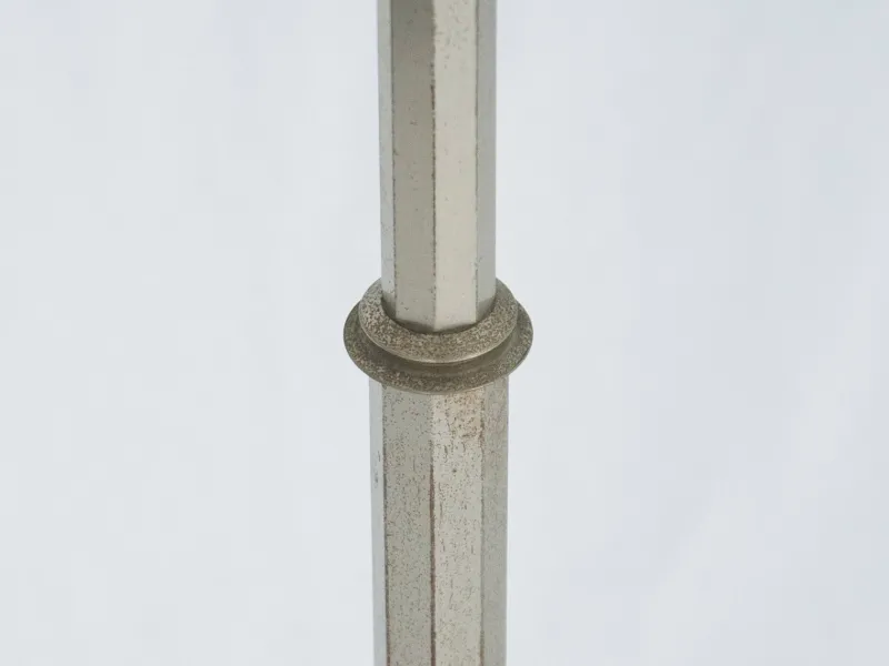 Pamono Italian Rationalist Nickel-Plated Metal and Aluminum Luminator Floor Lamp, 1940s> Floor Lamps