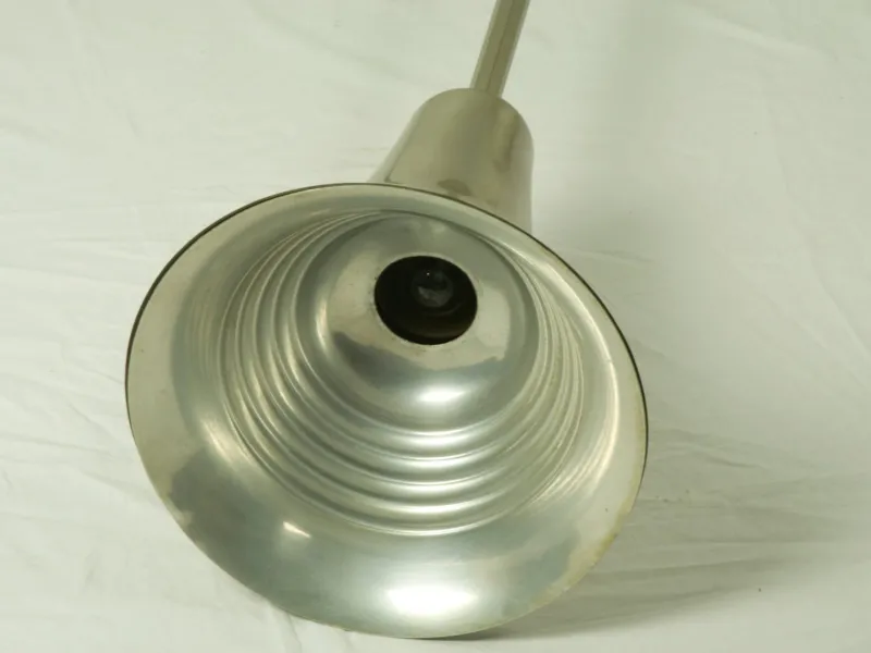 Pamono Italian Rationalist Nickel-Plated Metal and Aluminum Luminator Floor Lamp, 1940s> Floor Lamps
