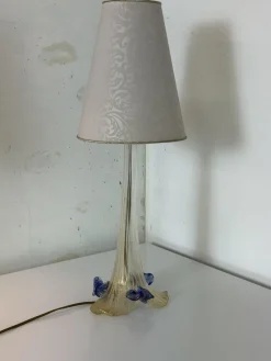 Hot Pamono Italian Romantic Murano Glass Table Lamps, 1980s, Set of 2