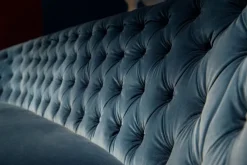 Pamono Italian Round Capitonne Fabric Sofa from VGnewtrend><noscript><img width=