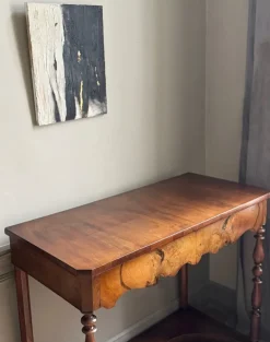 Clearance Pamono Italian Rustic Scalloped Console Table