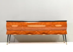 Clearance Pamono Italian Sideboard in Walnut by Vittorio Dassi, 1950s