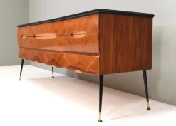 Clearance Pamono Italian Sideboard in Walnut by Vittorio Dassi, 1950s