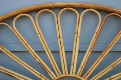 Pamono Italian Solid Bamboo Headboard, 1950s><noscript><img width=