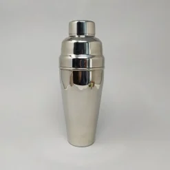 Pamono Italian Stainless Steel Cocktail Shaker, 1960s