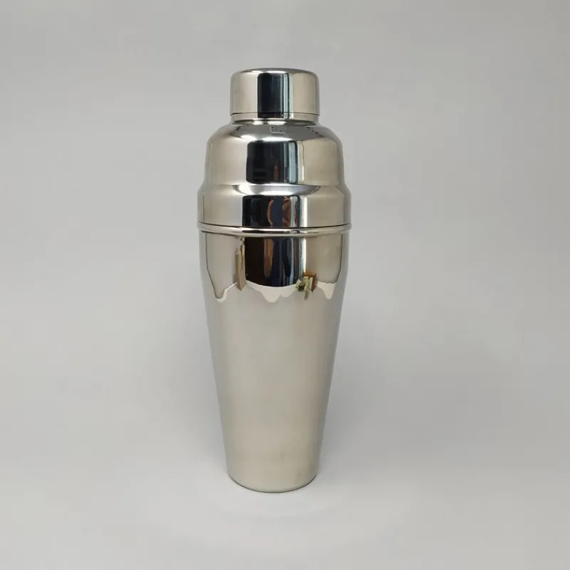 Pamono Italian Stainless Steel Cocktail Shaker, 1960s