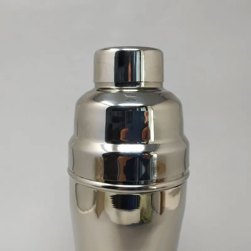 Pamono Italian Stainless Steel Cocktail Shaker, 1960s