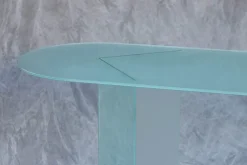 Pamono Italian Table in Crystal from Fontana Arte><noscript><img width=
