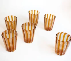 Online Pamono Italian Tequila Glasses by Maestro Ballarin for Ribes Studio, 2004, Set of 6