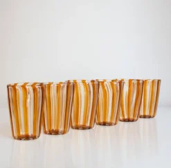 Online Pamono Italian Tequila Glasses by Maestro Ballarin for Ribes Studio, 2004, Set of 6