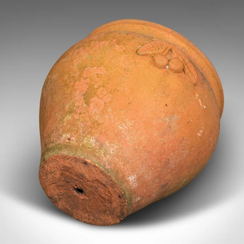 Pamono Italian Terracotta Olive Tree Planter, 1950s> Planters And Jardiniere