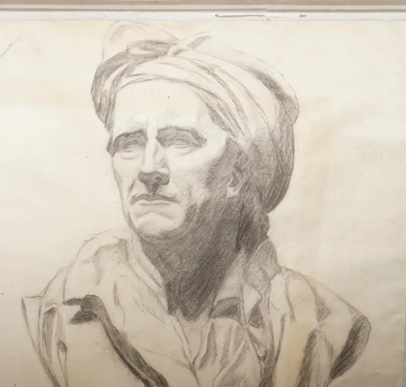 Pamono Italian 19th Century Sketches by F Mazzoli, Set of 4> Classical