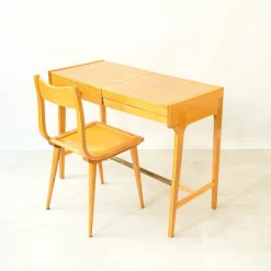 Pamono Italian Toesletta Pei Dressing Table and Chair by Gio Ponti for S.P. & C., 1960s, Set of 2> Dressing Tables