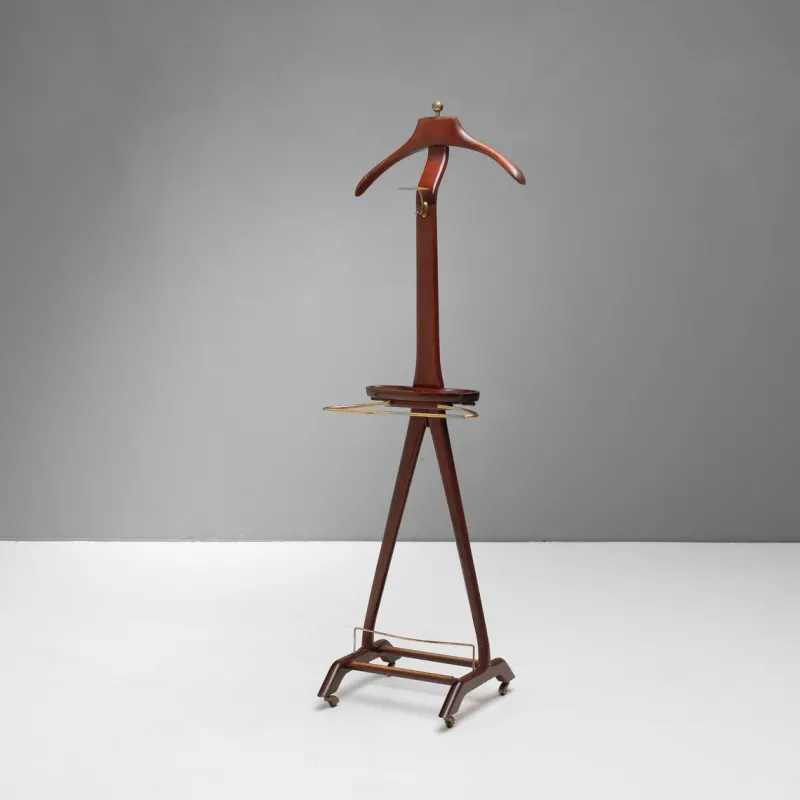 Pamono Italian Valet by Ico Parisi for Fratelli Reguitti, 1950s> Racks, Hooks & Valets