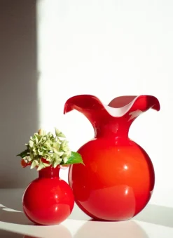 Pamono Italian Vases by Mariana Iskra for Ribes the Art of Glass, Set of 2> Tabletop