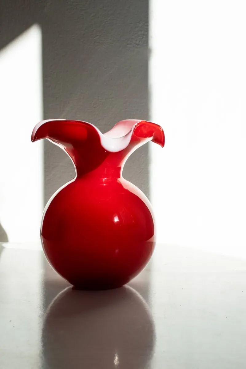 Pamono Italian Vases by Mariana Iskra for Ribes the Art of Glass, Set of 2> Tabletop