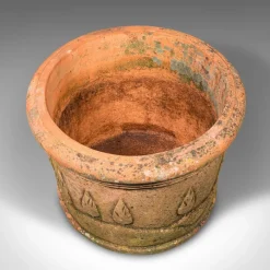 Pamono Italian Victorian Decorative Terracotta Jardinieres, 1890s, Set of 2><noscript><img width=