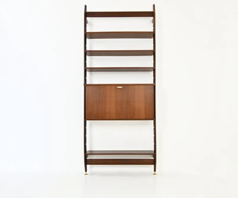 Pamono Italian Wall Unit, 1960s> Shelves & Wall Units