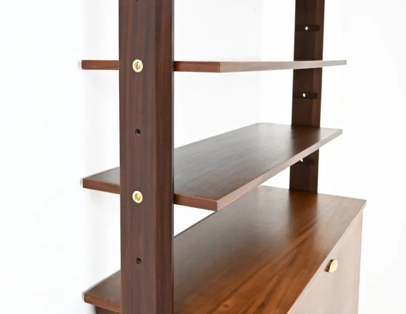 Pamono Italian Wall Unit, 1960s> Shelves & Wall Units