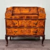 Pamono Italian Walnut Veneered Flap Desk, 1930s> Secretaires