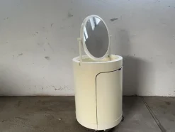 Best Pamono Italian White Dressing Table and Chair from Studio Kastilia, 1970s, Set of 2