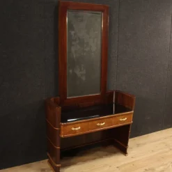 Online Pamono Italian Wood Cheval Mirror, 1970s