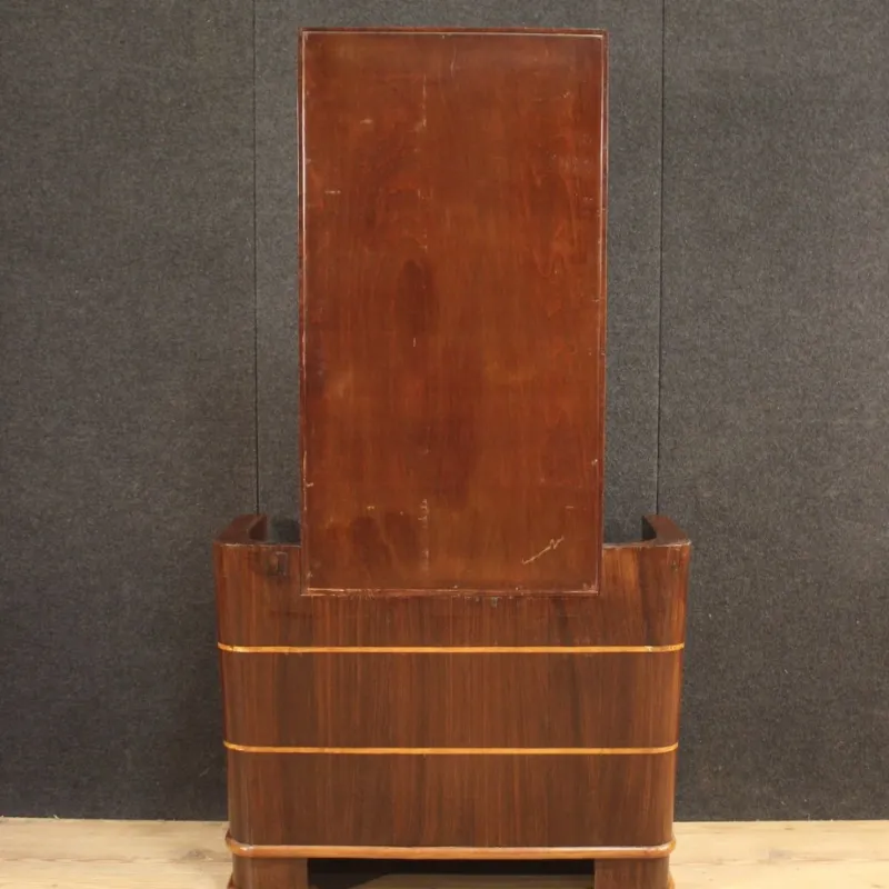 Online Pamono Italian Wood Cheval Mirror, 1970s