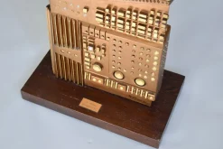 Pamono Italian Wooden Sculpture by Gianni Pinna, 1981><noscript><img width=