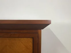 Hot Pamono Italian Wooden Sideboard with Cross Motifs, 1980s
