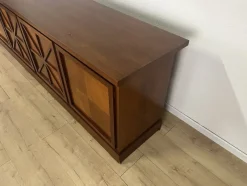 Hot Pamono Italian Wooden Sideboard with Cross Motifs, 1980s