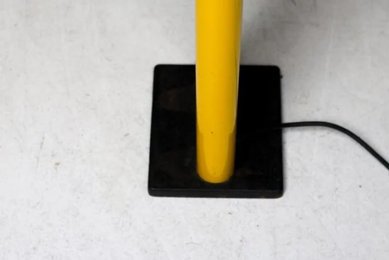 Pamono Italian Yellow Floor Lamp by Gianfranco Frattini, 1970s> Floor Lamps