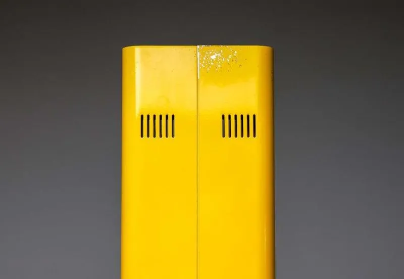 Pamono Italian Yellow Floor Lamp by Gianfranco Frattini, 1970s> Floor Lamps