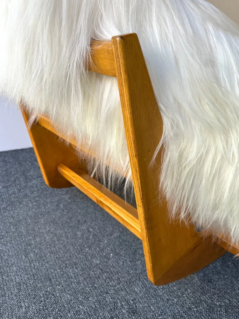 Pamono Italian Yeti Rocking Chair by Mario Scheichenbauer for Elam, 1970s> Rocking Chairs