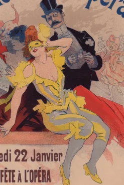 Pamono J. Chéret, Théâtre de l'Opéra from Les Maîtres de L'Affiche, 1898, Original Lithograph> Art Nouveau