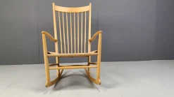 Online Pamono J16 Rocking Chair by Hans Wegner for FDB Mobler, 1960s